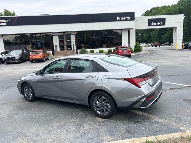 2025 Hyundai Elantra Hybrid Blue