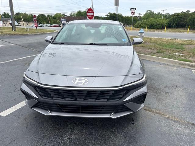 2025 Hyundai Elantra Hybrid Blue