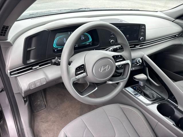 2025 Hyundai Elantra Hybrid Blue