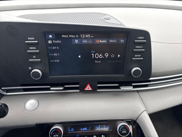 2025 Hyundai Elantra Hybrid Blue