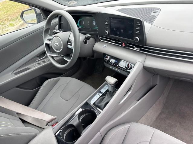 2025 Hyundai Elantra Hybrid Blue
