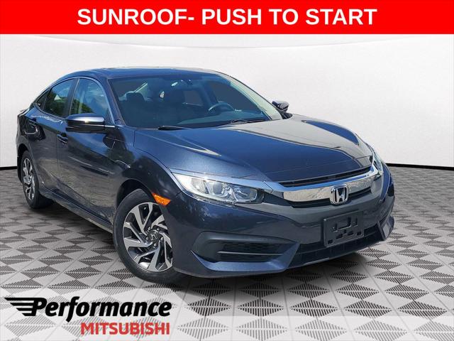 2018 Honda Civic EX for sale in Delray Beach, FL