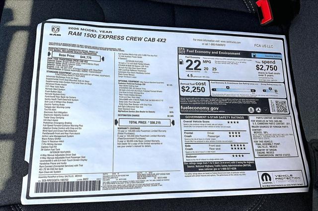 2026 Ram 1500 Express Crew Cab 4x2 57 Box