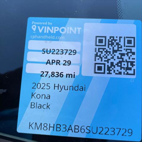 2025 Hyundai Kona SEL