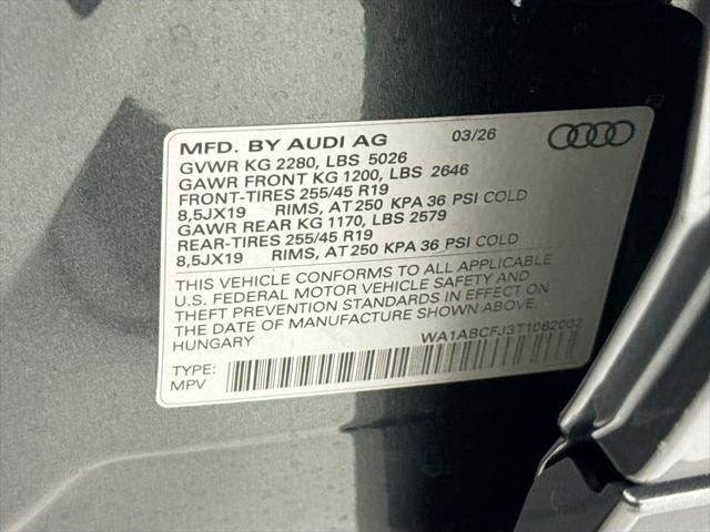 2026 Audi Q3 TFSI quattro S tronic