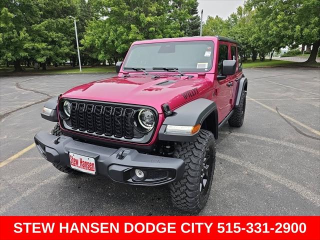 2026 Jeep Wrangler 4-Door Willys 4x4 for sale in Urbandale, IA