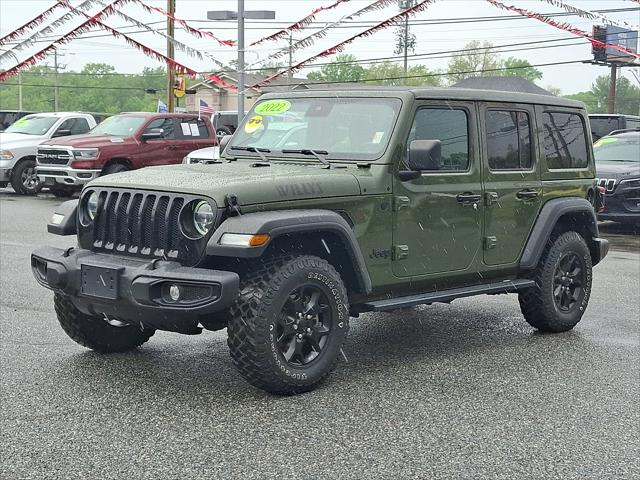 2022 Jeep Wrangler Unlimited Willys 4x4 2022 Jeep Wrangler Unlimited Willys 4x4