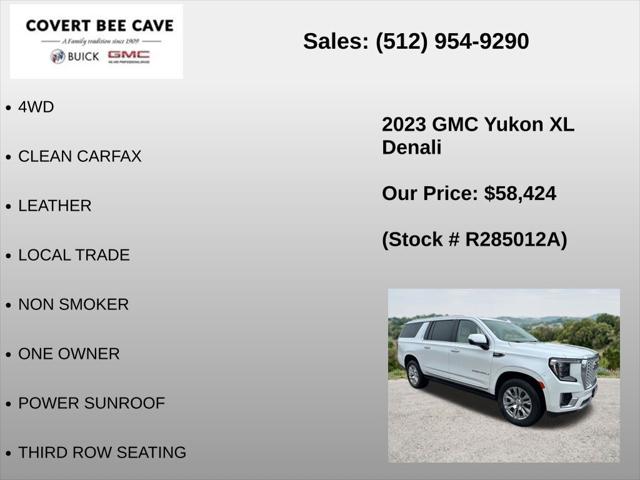2023 GMC Yukon XL 4WD Denali