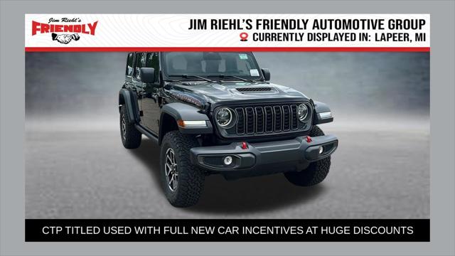 2026 Jeep Wrangler 4-Door Rubicon 4x4 for sale in Lapeer, MI