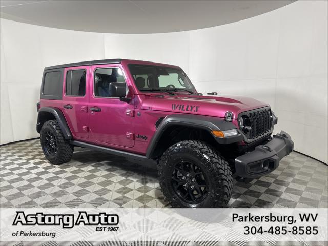 2026 Jeep Wrangler WRANGLER 4-DOOR WILLYS 2026 Jeep Wrangler WRANGLER 4-DOOR WILLYS