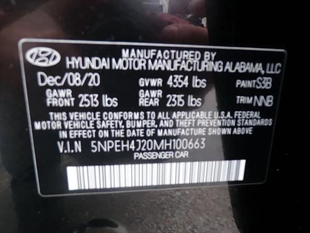 2021 Hyundai Sonata Limited