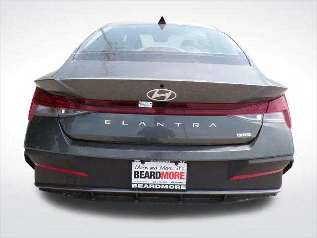 2026 Hyundai Elantra Hybrid Blue