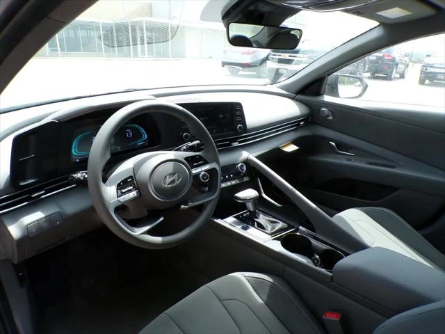 2026 Hyundai Elantra Hybrid Blue
