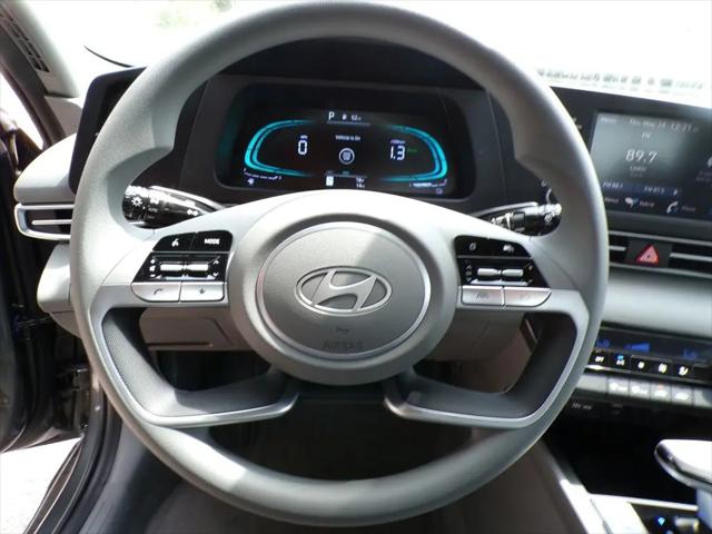 2026 Hyundai Elantra Hybrid Blue