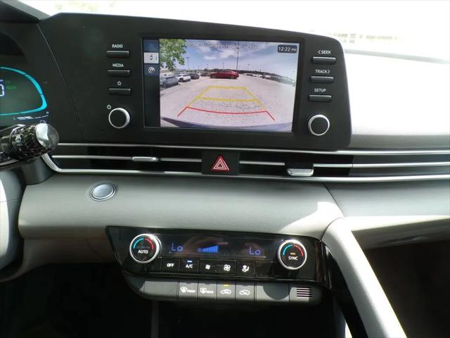 2026 Hyundai Elantra Hybrid Blue