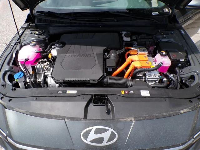 2026 Hyundai Elantra Hybrid Blue