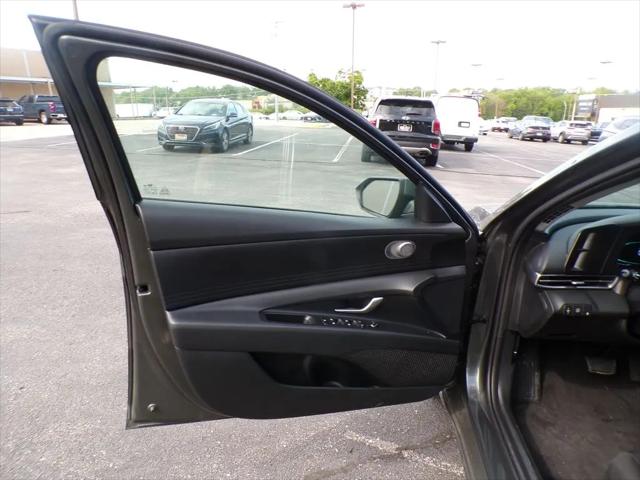 2026 Hyundai Elantra Hybrid Blue
