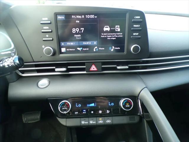 2026 Hyundai Elantra Hybrid Blue