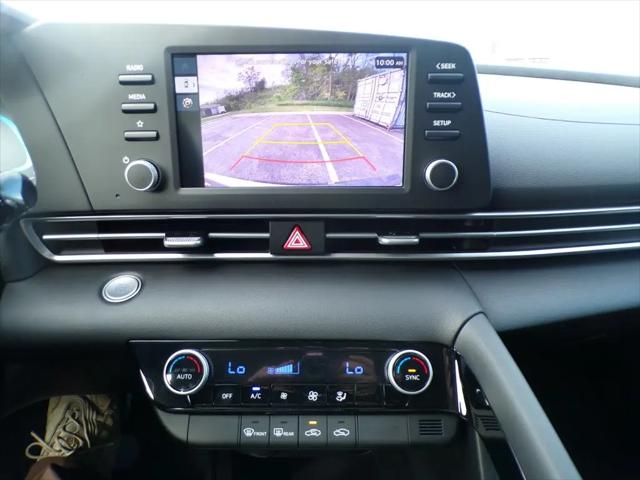 2026 Hyundai Elantra Hybrid Blue