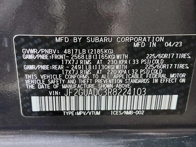 2024 Subaru Crosstrek Premium