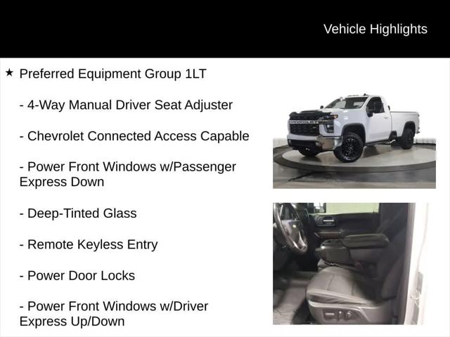 2022 Chevrolet Silverado 2500HD 4WD Regular Cab Long Bed LT