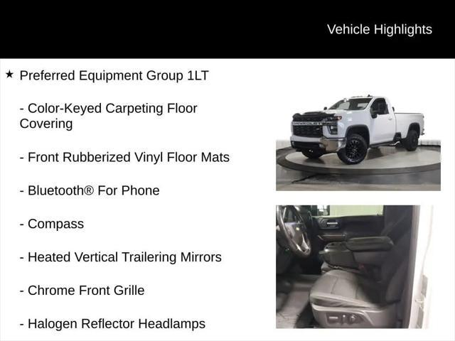 2022 Chevrolet Silverado 2500HD 4WD Regular Cab Long Bed LT