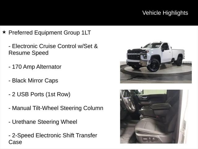 2022 Chevrolet Silverado 2500HD 4WD Regular Cab Long Bed LT