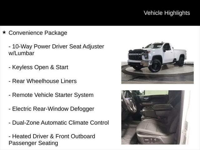 2022 Chevrolet Silverado 2500HD 4WD Regular Cab Long Bed LT