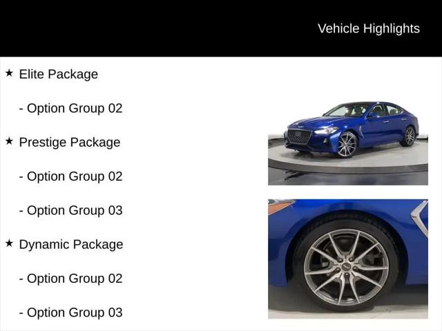 2019 Genesis G70 2.0T Advanced