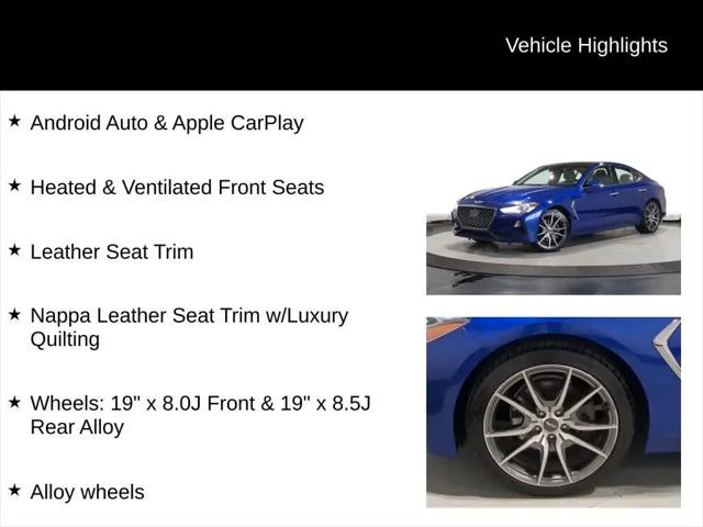 2019 Genesis G70 2.0T Advanced