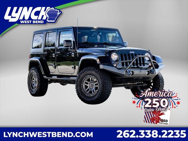 2015 Jeep Wrangler Unlimited Sahara for sale in Mukwonago, WI