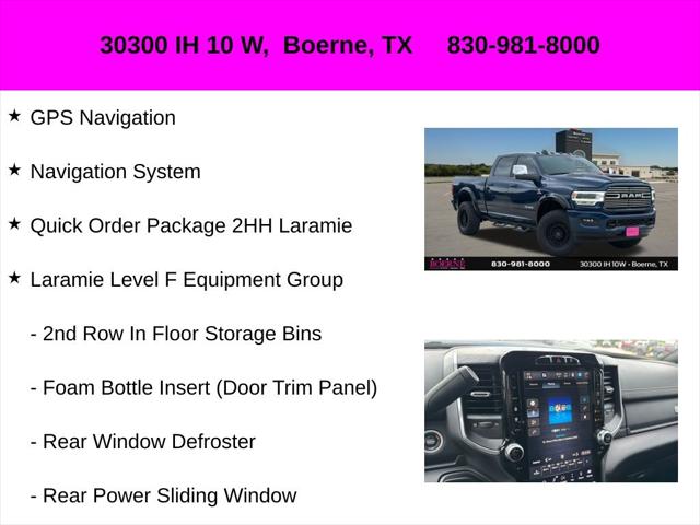 2023 Ram 2500 Laramie Crew Cab 4x4 6'4" Box