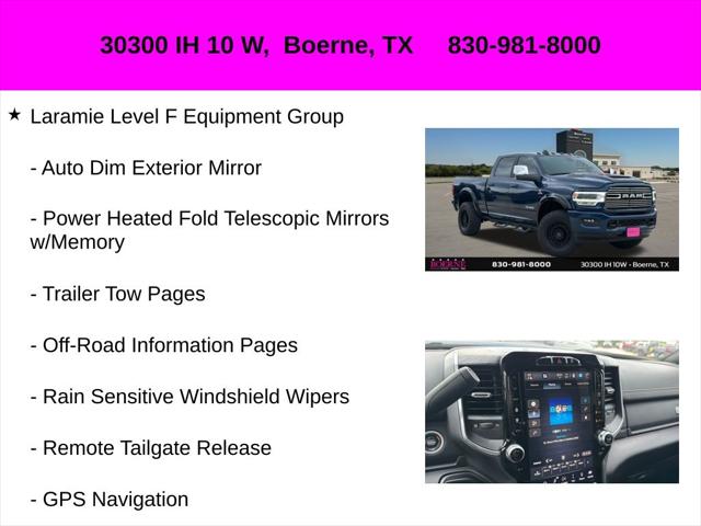 2023 Ram 2500 Laramie Crew Cab 4x4 6'4" Box