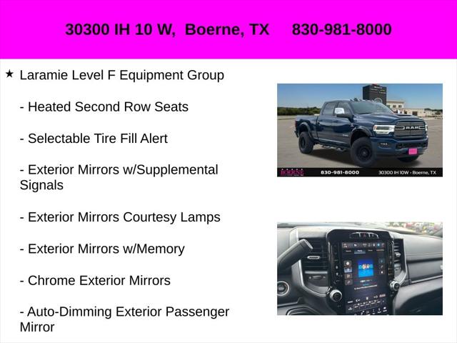2023 Ram 2500 Laramie Crew Cab 4x4 6'4" Box