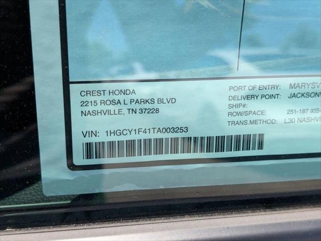 2026 Honda Accord Sedan SE