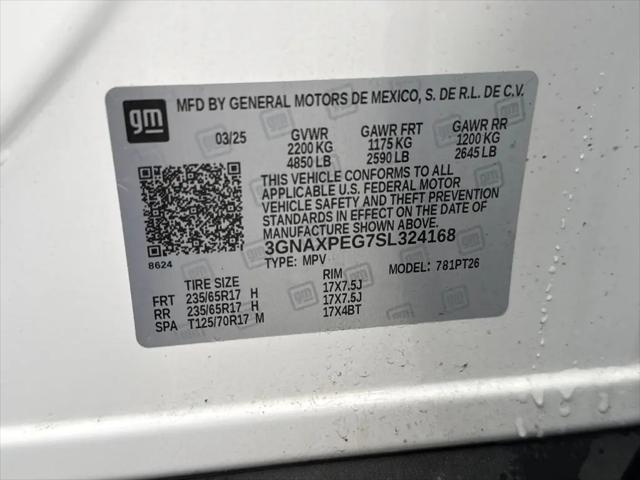 2025 Chevrolet Equinox AWD LT