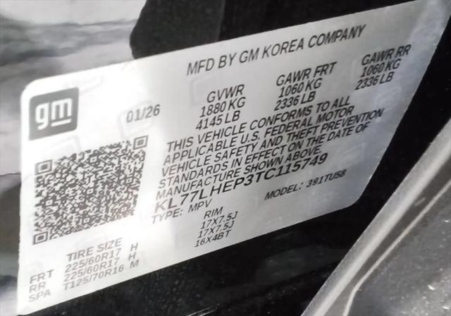 2026 Chevrolet Trax FWD LT