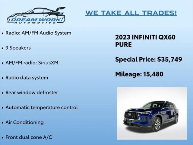 2023 INFINITI QX60 PURE AWD