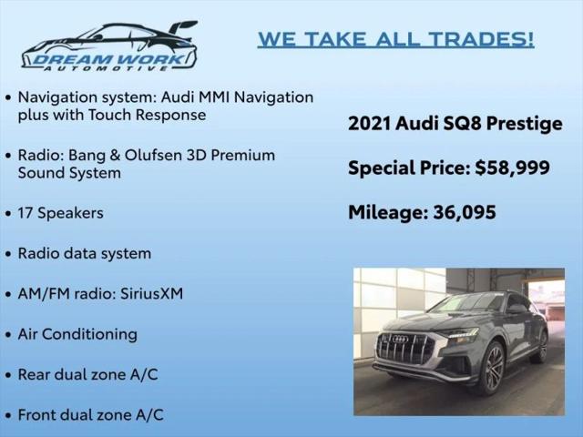 2021 Audi SQ8 Prestige TFSI quattro Tiptronic