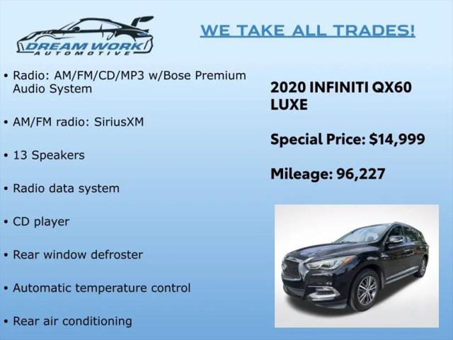 2020 INFINITI QX60 LUXE