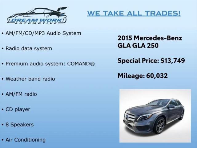 2015 Mercedes-Benz GLA-CLASS GLA 250 4MATIC