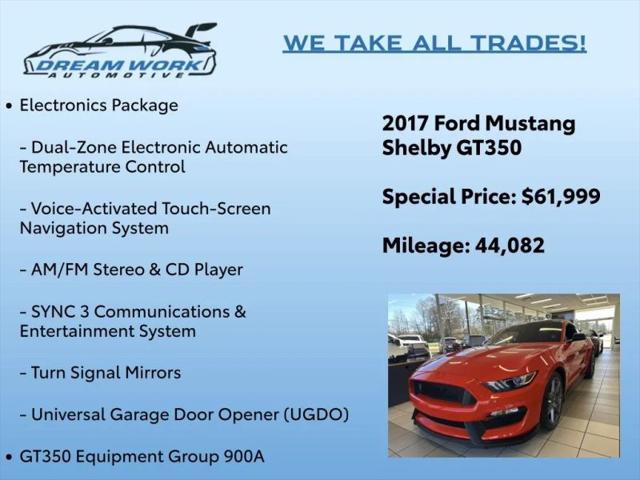 2017 Ford GT Shelby GT350R