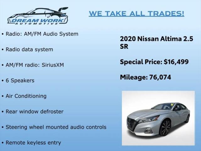 2020 Nissan Altima SR FWD