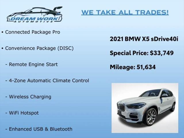 2021 BMW X5 sDrive40i