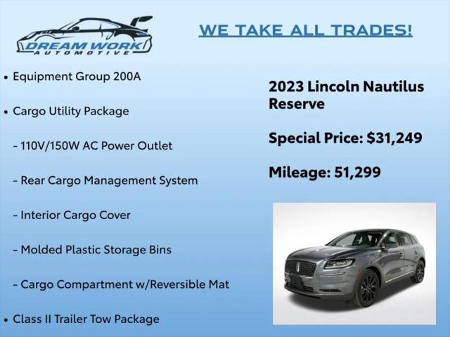 2023 Lincoln Nautilus Reserve