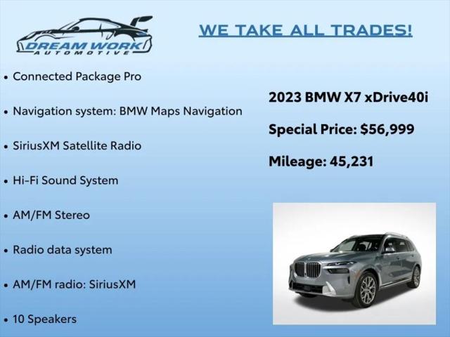 2023 BMW X7 xDrive40i
