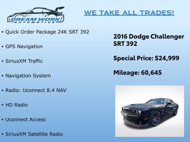 2016 Dodge Challenger SRT 392