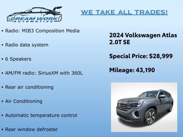 2024 Volkswagen Atlas 2.0T SE w/Technology