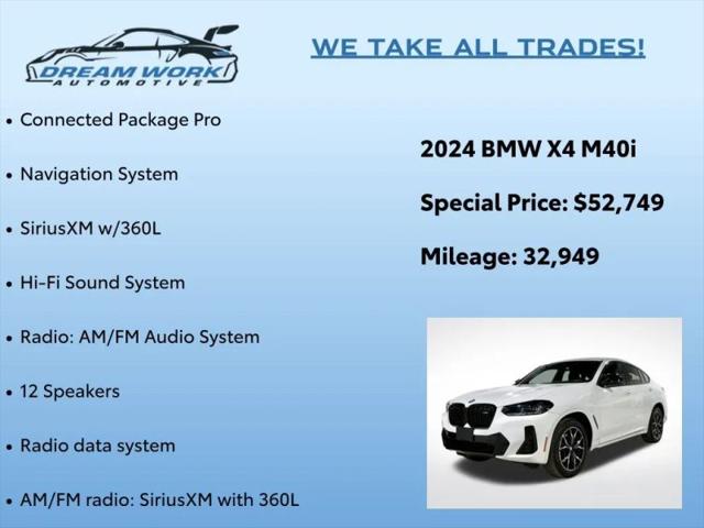 2024 BMW X4 M40i