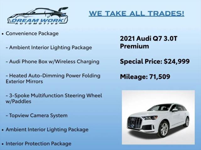 2021 Audi Q7 Premium 55 TFSI quattro Tiptronic
